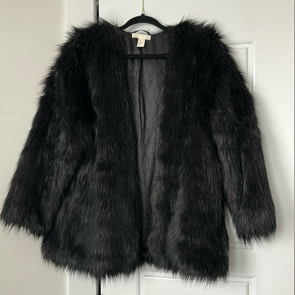 Black Fur Coat